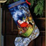 Набор для вышивания Dimensions 70-08923 Santa's Flight Stocking