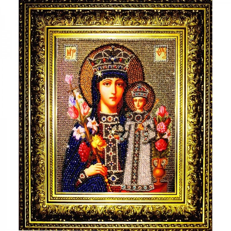 Набор для вышивания Образа в каменьях 7707 Неувядаемый Цвет