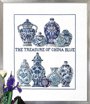 Permin 90-5482 The Treasure of China Blue (Китайский синий сервиз)