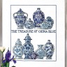 Набор для вышивания Permin 90-5482 The Treasure of China Blue (Китайский синий сервиз)