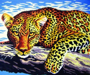 Collection D'Art 6254 Ткань с рисунком для вышивания