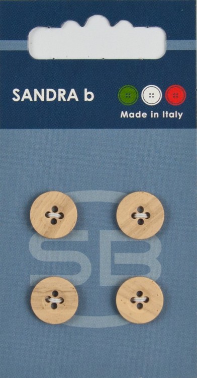 Sandra CARD235 Пуговицы, деревянный