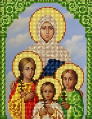 Конек 9181 Святые Вера, Надежда, Любовь и София