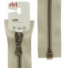 Riri 3523224/70/2230 Молния металлическая, разъемная, 6 мм, 70 см, светло-бежевый