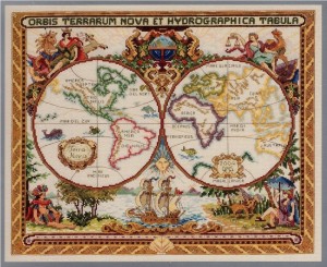 Janlynn 015-0223 Olde World Map