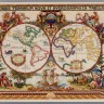 Набор для вышивания Janlynn 015-0223 Olde World Map