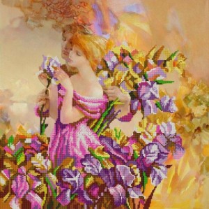 Конек 9820 В ирисах