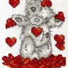 Набор для вышивания Anchor TT10 Shower Of Hearts (Душ из сердец)