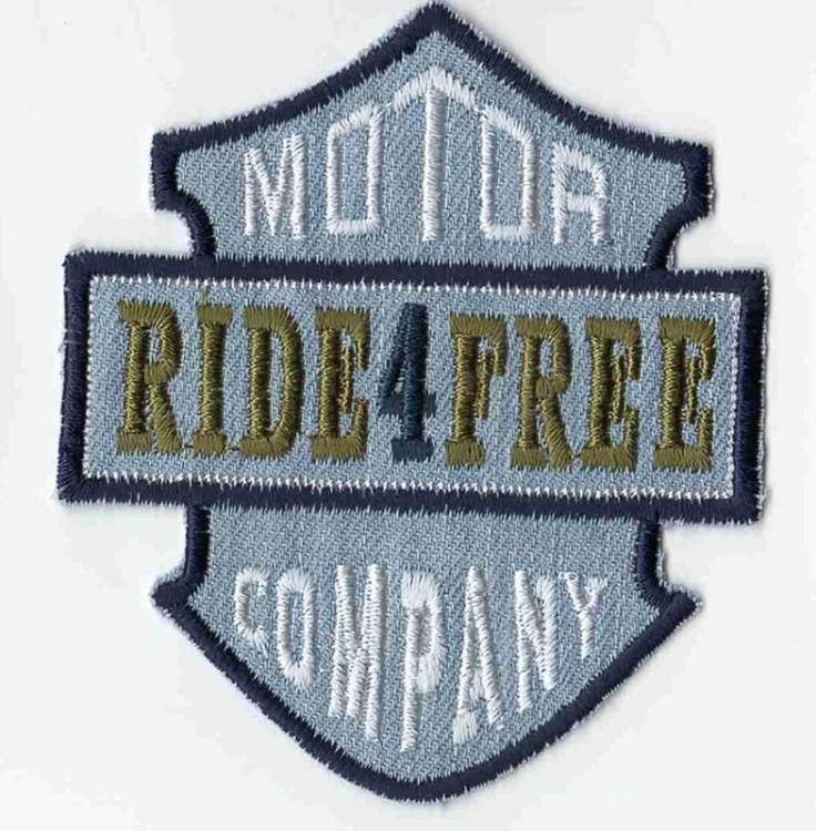 HKM 33833/1SB Термоаппликация "Ride 4 Free"