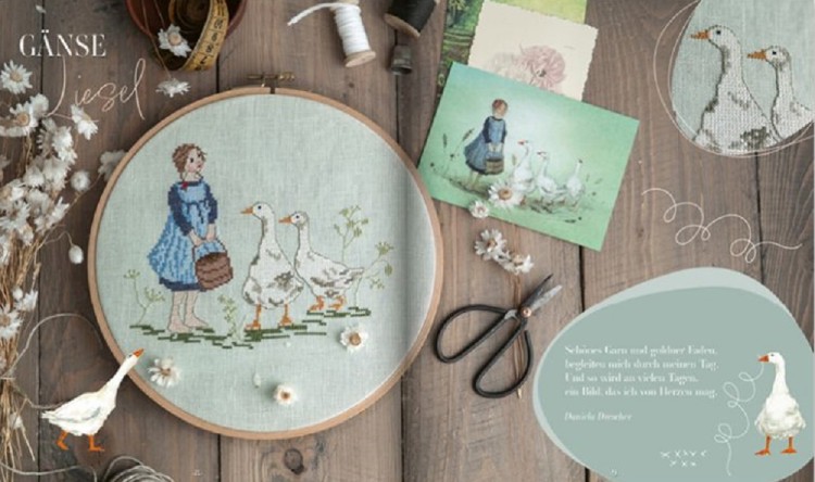 Acufactum K-4048 Liebevolle Stickereien nach Motiven von Daniela Drescher