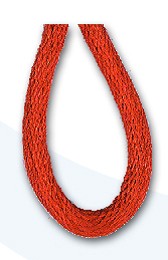 SAFISA 462-14 Шнур атласный, ширина 2 мм, цвет 14 - красный