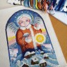 Набор для вышивания Марья Искусница 22.002.11 Ключница "Снежный ангел"