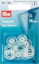 Prym 347106 Пришивные кнопки, пластик