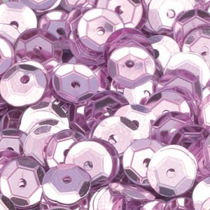 Efco 1026832 Пайетки круглые "Чашечки", 4000 шт, 40 г, розовые
