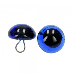 Efco 1037053 Глазки для мишек Тедди и кукол на металлической петле, голубые, 14 мм