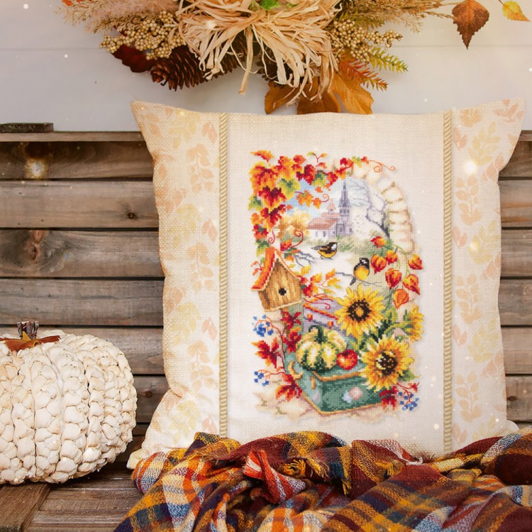 Набор для вышивания Чудесная игла 110-950 Яркая осень