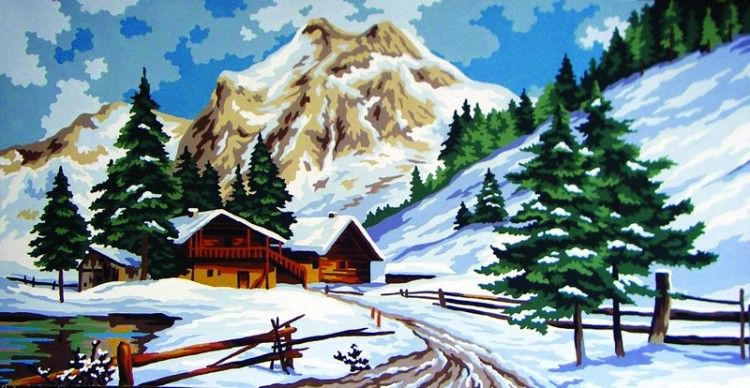 Collection D'Art 11561 Ткань с рисунком для вышивания