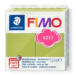 Fimo 8020-Т50 Полимерная глина "Soft" фисташковый орех