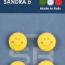 Sandra CARD136 Пуговицы, желтый