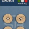 Sandra CARD236 Пуговицы, деревянный