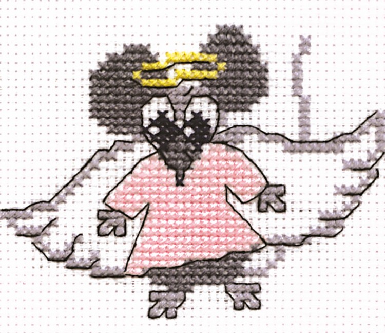 Набор для вышивания Кларт 7-113 Мышка-ангел