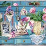 Набор для вышивания Марья Искусница 11.004.15 Цветочный уголок