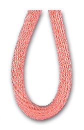SAFISA 462-06 Шнур атласный, ширина 2 мм, цвет 06 - розовый