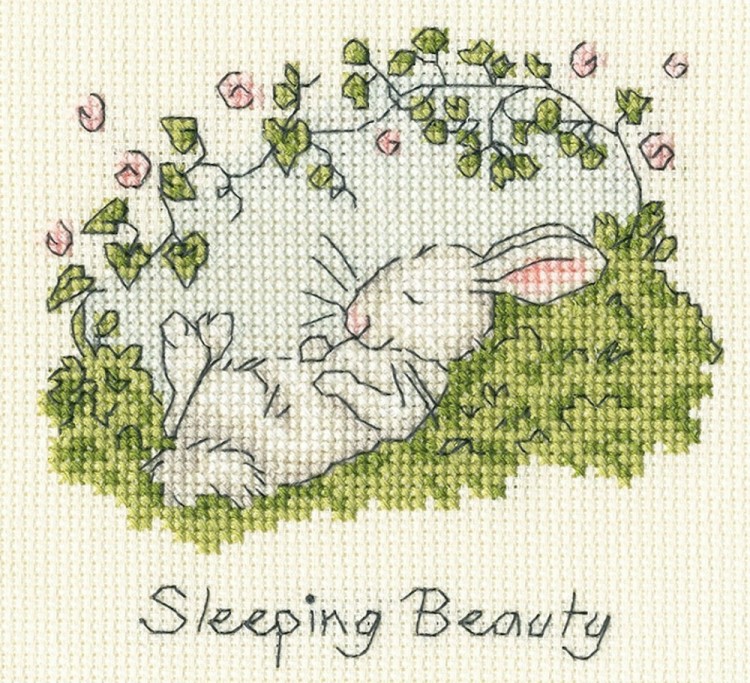 Набор для вышивания Bothy Threads XAJ31 Sleeping Beauty (Спящая красавица)