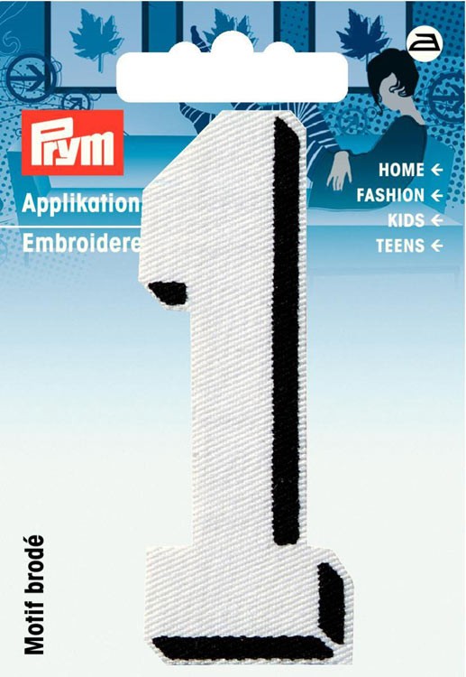 Prym 925876 Термоаппликация "Цифра 1"