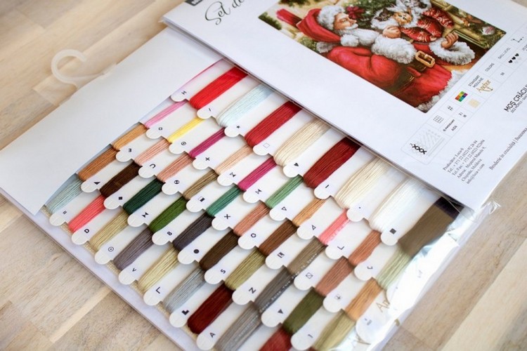 Набор для вышивания Luca-S B602 Дед Мороз