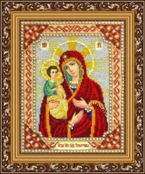 Паутинка Б-1016 Пресвятая Богородица Троеручица