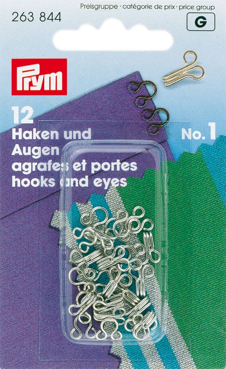 Prym 263844 Крючки и петли