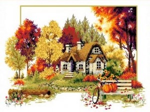 Каролинка КК 405 Осенний домик