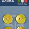 Sandra CARD037 Пуговицы, желтый