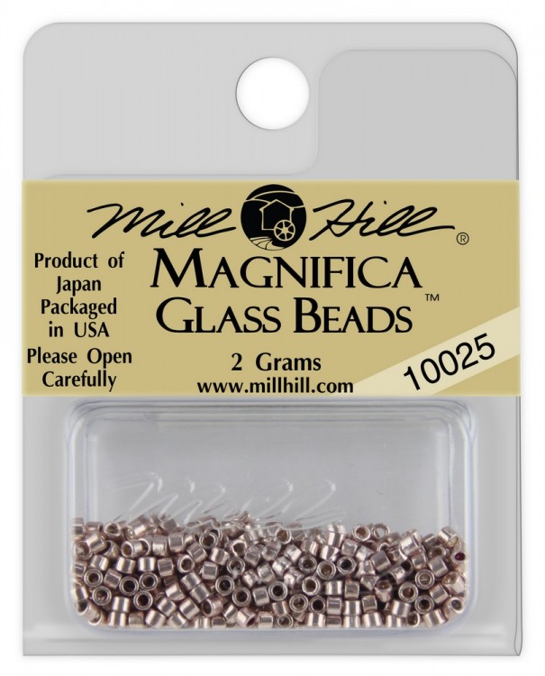 Mill Hill 10025 Platinum Rose - Бисер Magnifica Beads