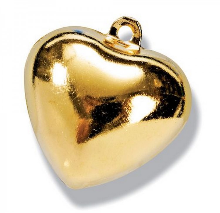 Колокольчик сердце. Колокольчик с сердечком. Металлические сердечки для рукоделия. Колокол в сердце. Кулон колокольчик золото.