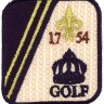HKM 32687/1SB Термоаппликация "1754 Golf"