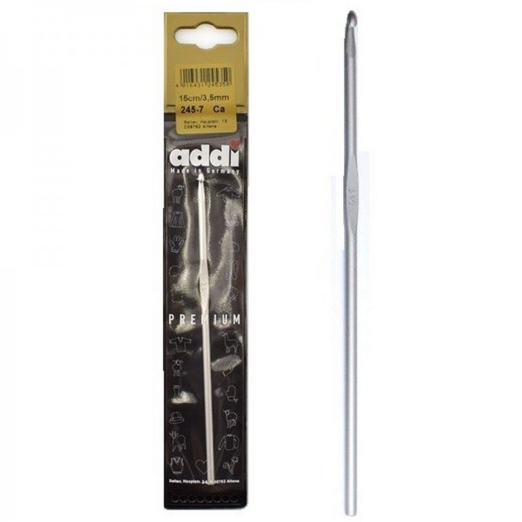Addi 245-7 Крючок вязальный 15см