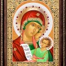 Алмазная живопись АЖ-1846 Икона Утоли Мои Печали