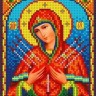 Набор для вышивания Каролинка КБИН(Ч) 5018/1 Богородица Семистрельная
