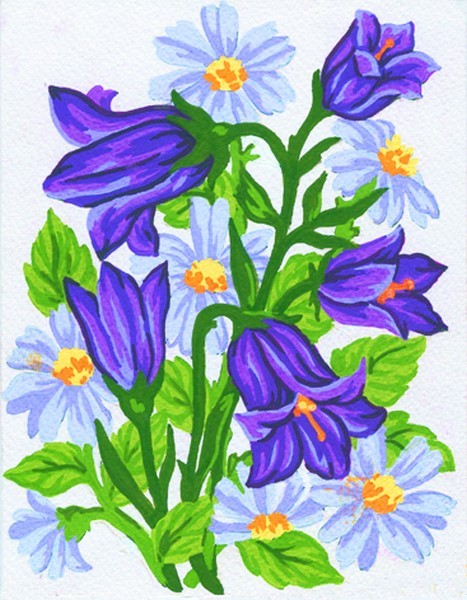 Collection D'Art 3041 Ткань с рисунком для вышивания