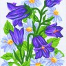 Collection D'Art 3041 Ткань с рисунком для вышивания