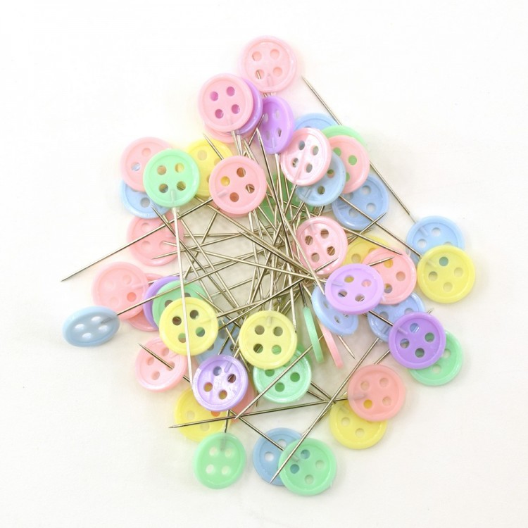 Hemline 720 Булавки портновские с головками-пуговичками