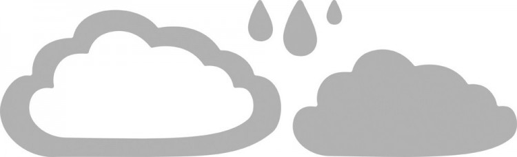 Rayher 50051000 Ножи для вырубки "Облака и капли"