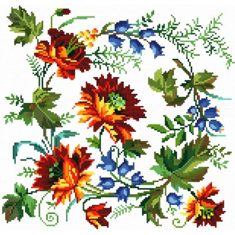 Набор для вышивания Белоснежка 6034-14 Вальс цветов