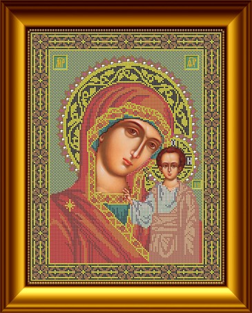 Набор для вышивания Galla Collection И002 Икона Казанская