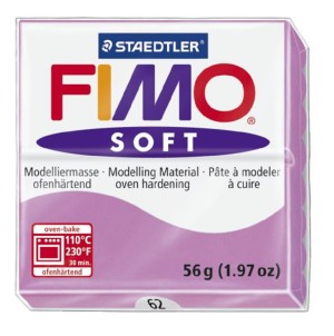 Fimo 8020-62 Полимерная глина Soft лаванда