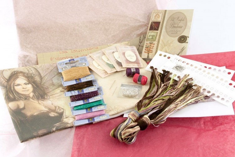 Набор для вышивания Nimue 131-G006 K Signes des Fees - Dame de Mai (Леди Мая)