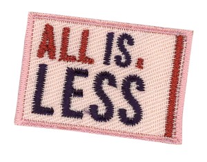 HKM 35560/1SB Термоаппликация " All is less"