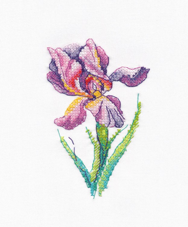 Набор для вышивания Овен 1425 Радужный цветок